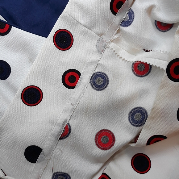 60s Polka-Dot Cocktail Dress - Picture 11 of 11